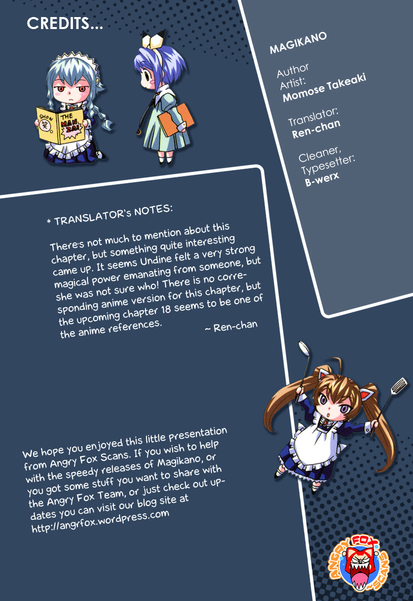 Magikano Chapter 17 page 19 - Chapter 17 : Holy Lance Sealing Operation