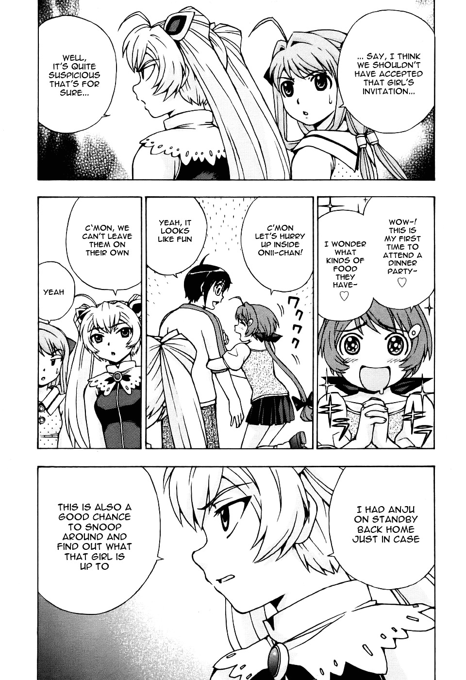 Magikano Chapter 25 page 11 - Chapter 25 : Dinner Party of Horrors