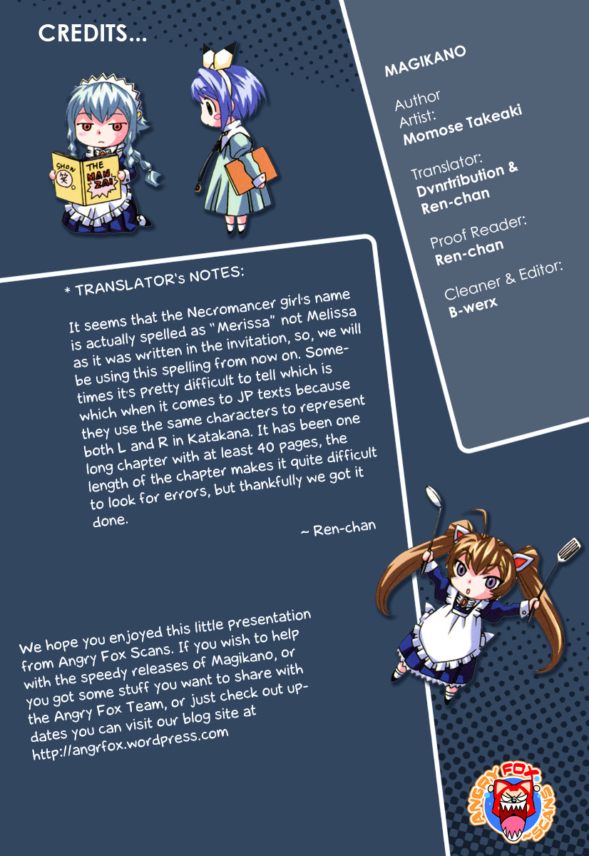 Magikano Chapter 25 page 49 - Chapter 25 : Dinner Party of Horrors