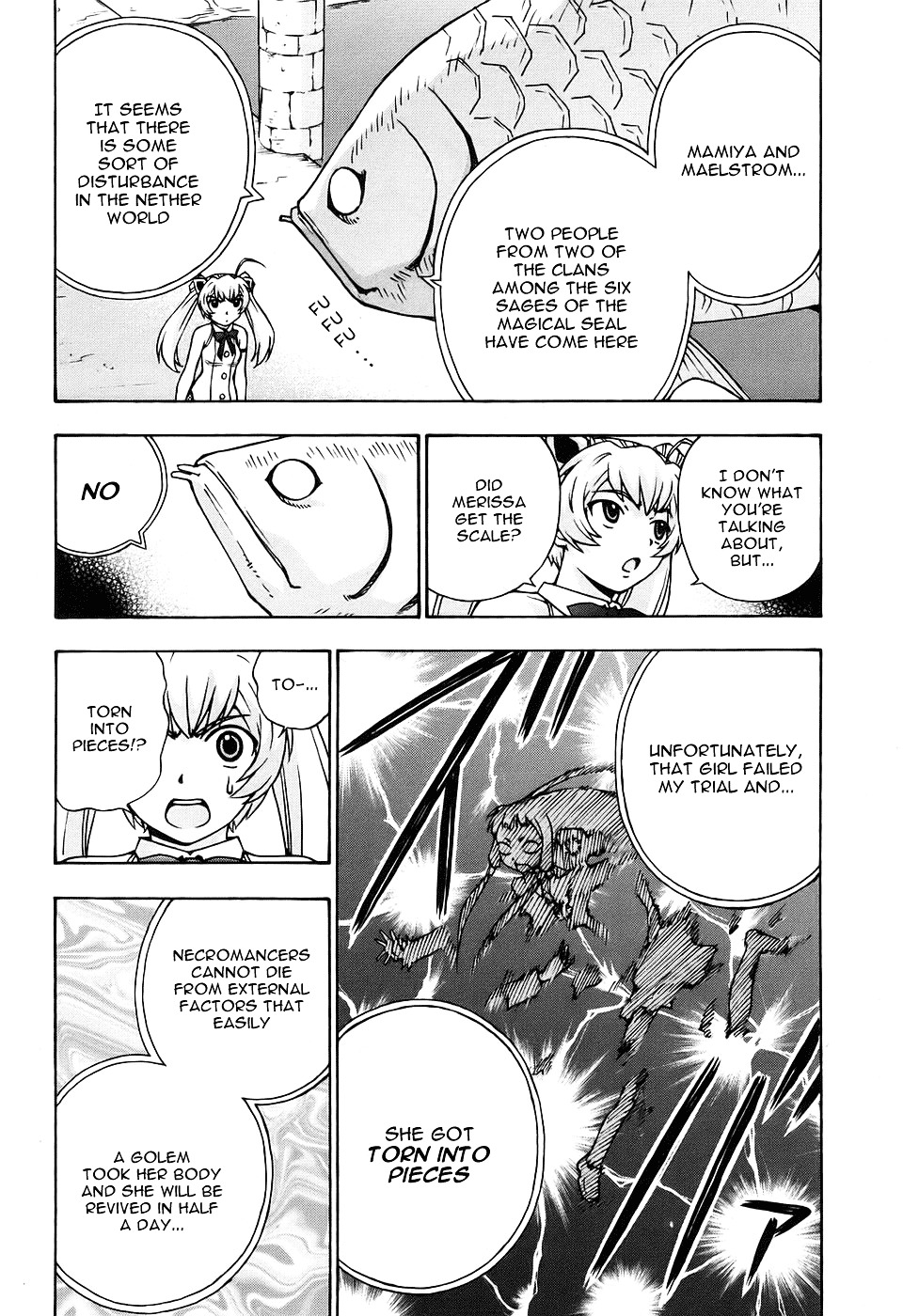 Magikano Chapter 26 page 11 - Chapter 26 : Hinterland of Sakuramori
