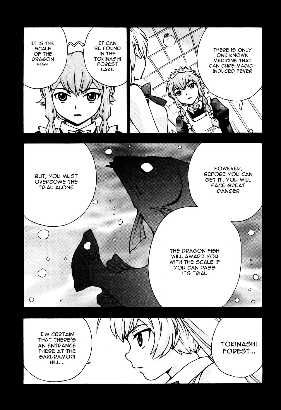 Magikano Chapter 26 page 6 - Chapter 26 : Hinterland of Sakuramori
