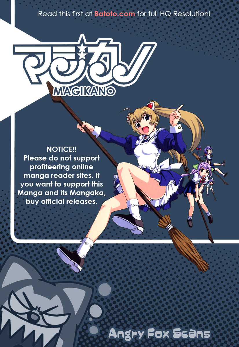 Magikano Chapter 27 page 1 - Chapter 27 : Flames of Magic Exam