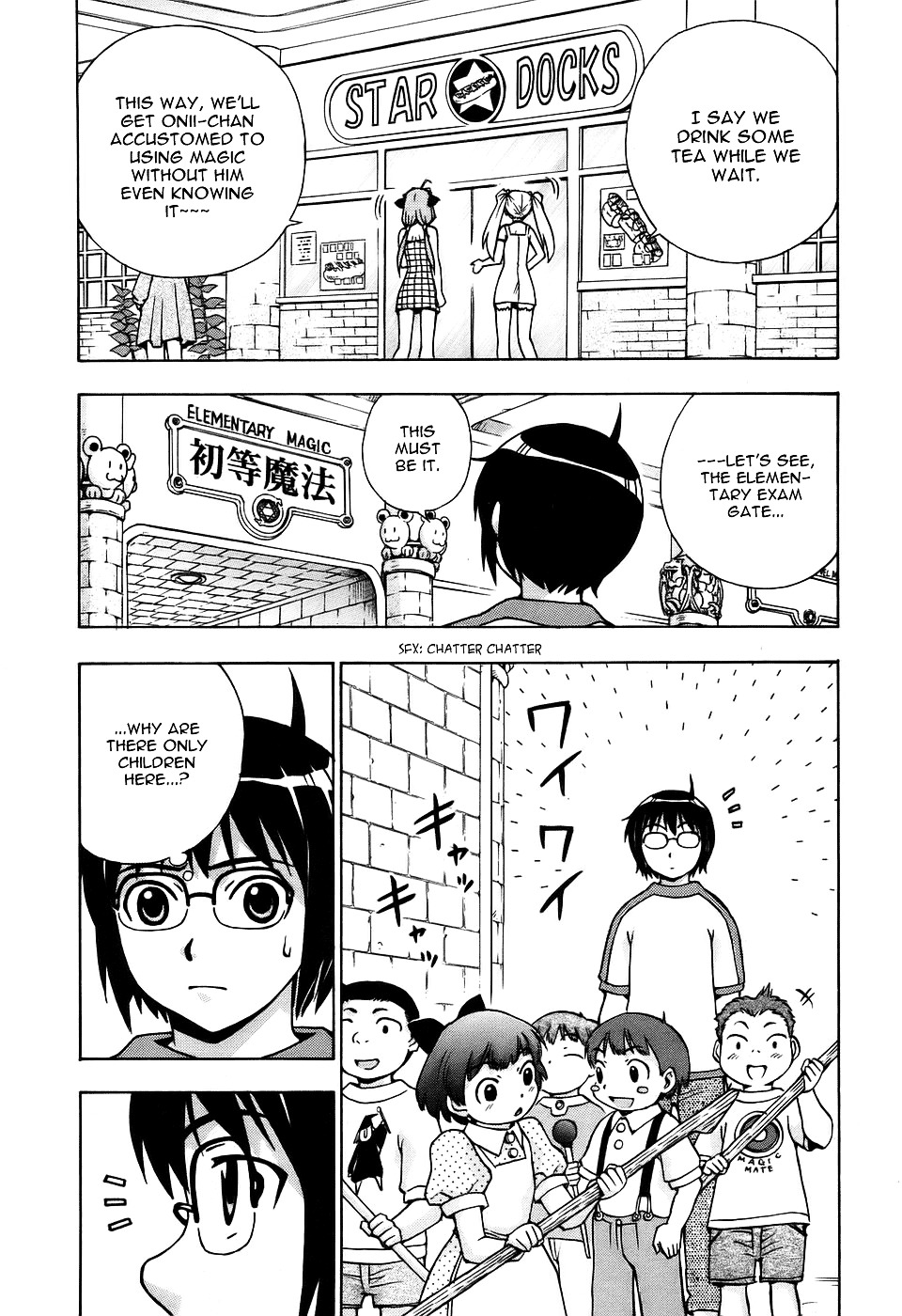 Magikano Chapter 27 page 10 - Chapter 27 : Flames of Magic Exam