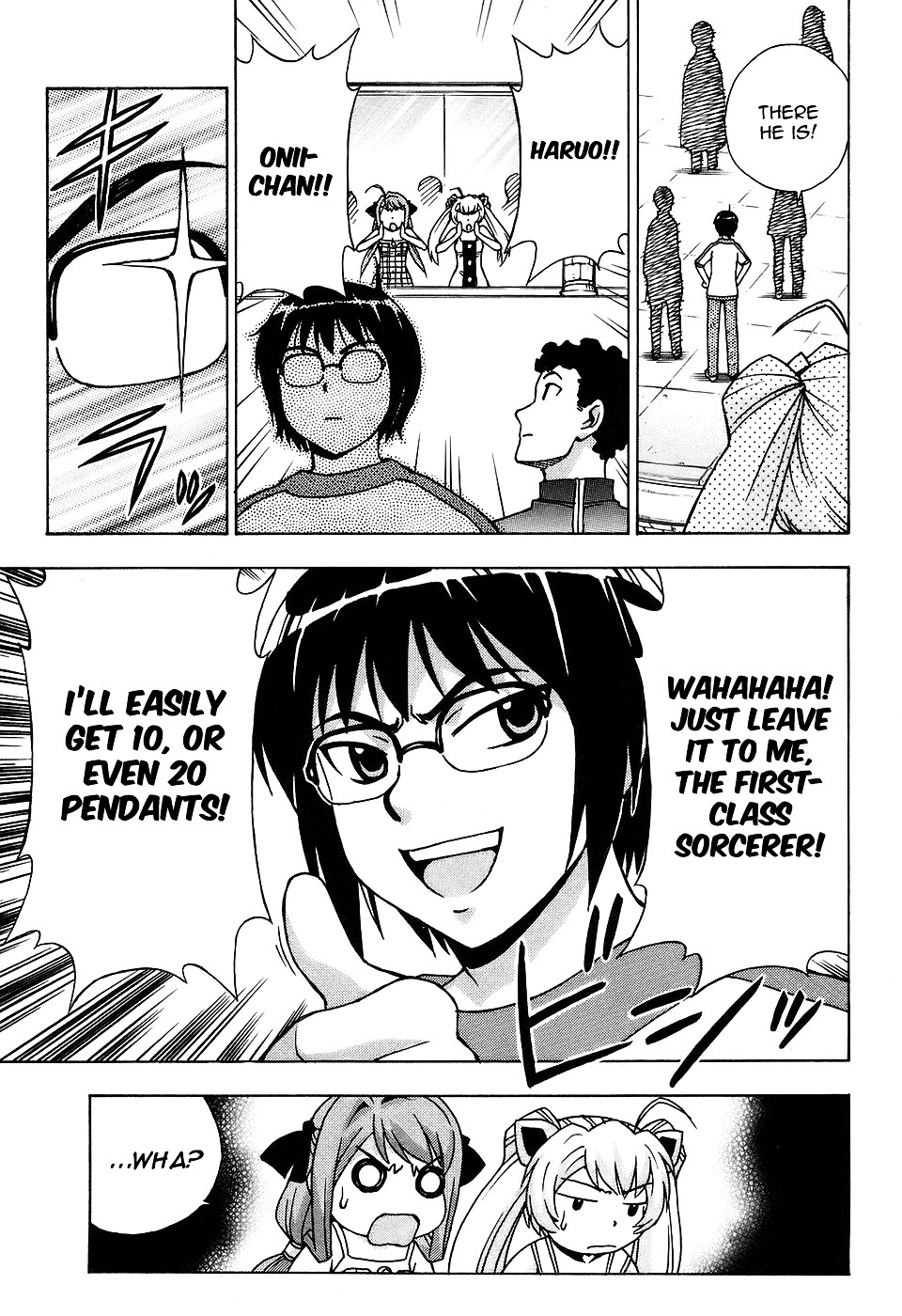 Magikano Chapter 27 page 18 - Chapter 27 : Flames of Magic Exam