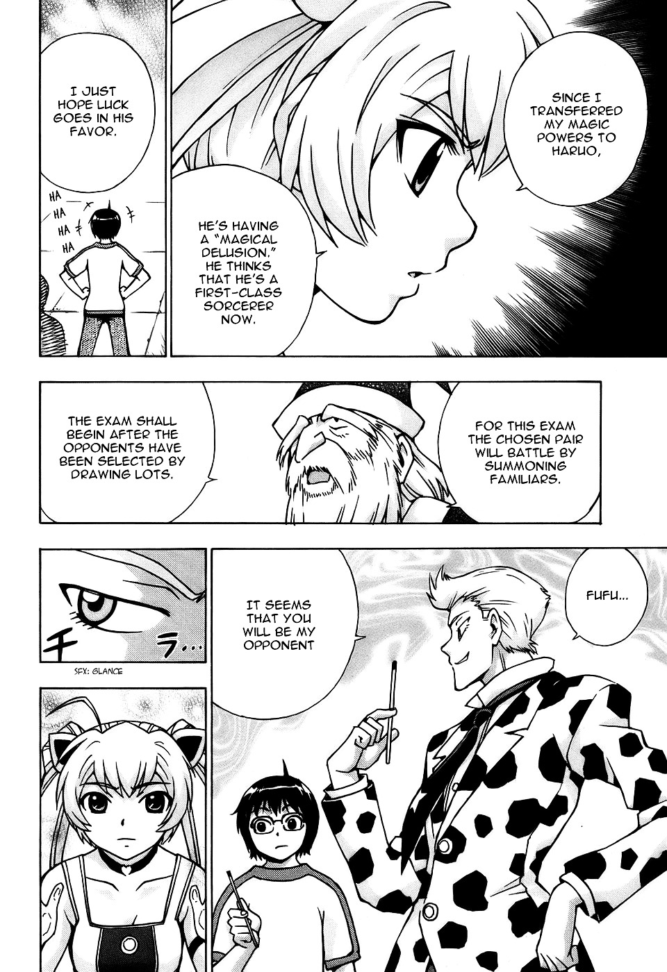 Magikano Chapter 27 page 19 - Chapter 27 : Flames of Magic Exam