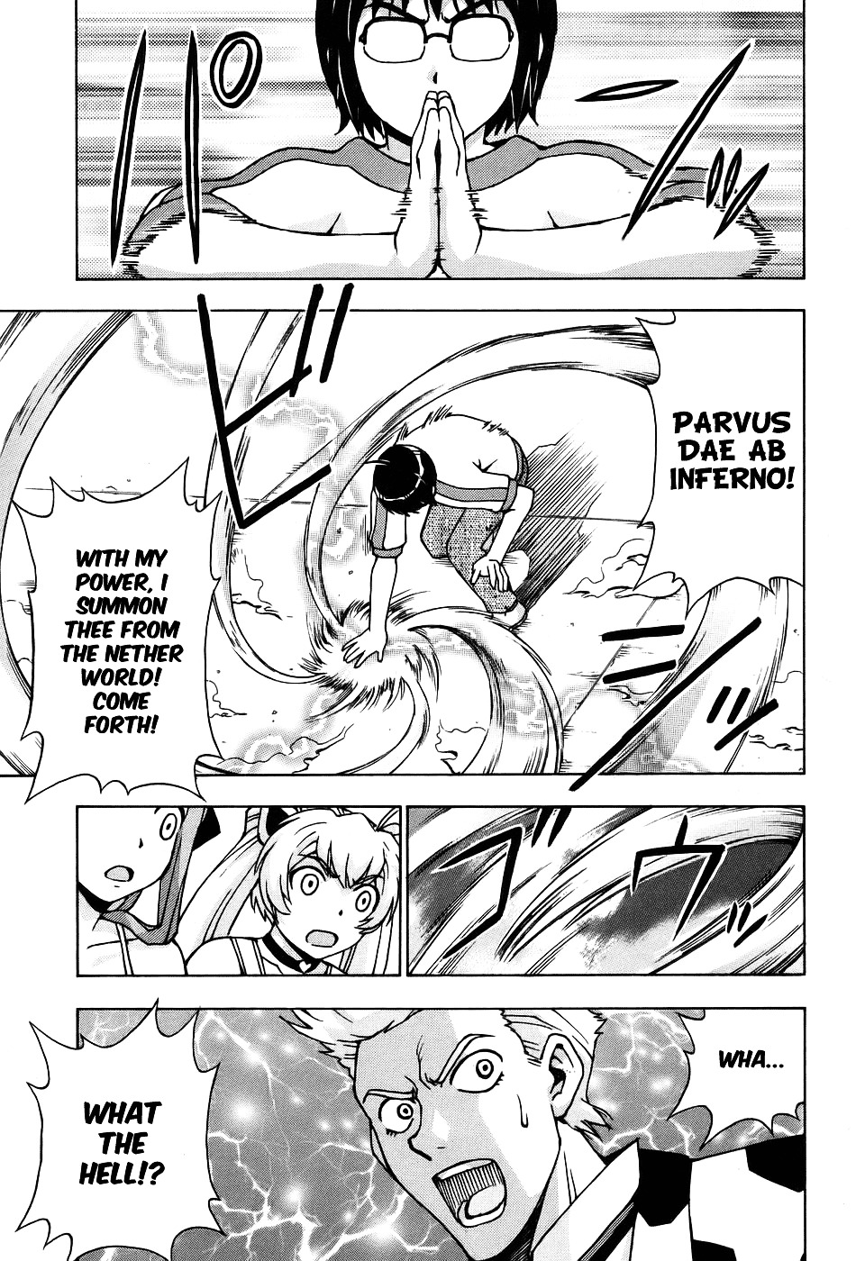 Magikano Chapter 27 page 23 - Chapter 27 : Flames of Magic Exam