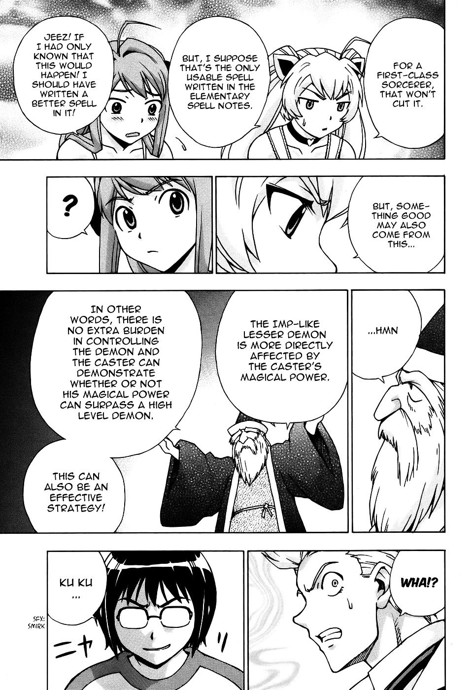 Magikano Chapter 27 page 25 - Chapter 27 : Flames of Magic Exam