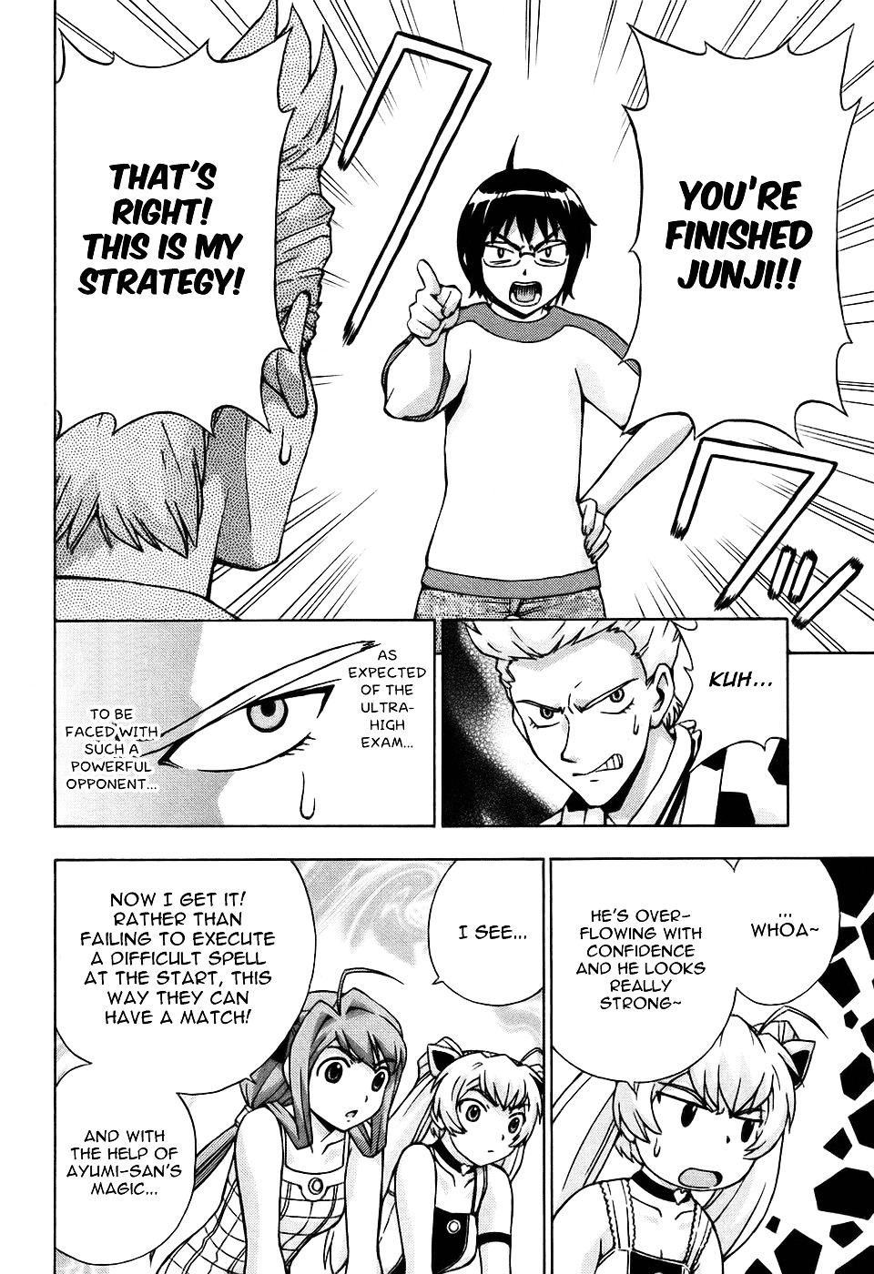 Magikano Chapter 27 page 26 - Chapter 27 : Flames of Magic Exam