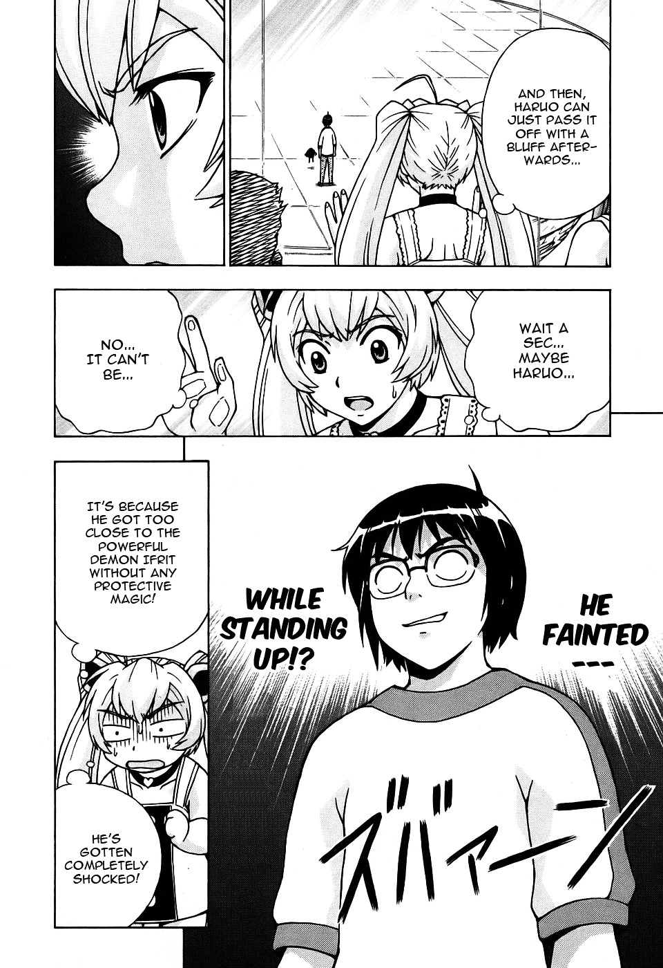 Magikano Chapter 27 page 30 - Chapter 27 : Flames of Magic Exam