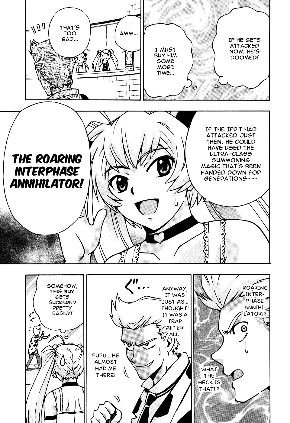 Magikano Chapter 27 page 31 - Chapter 27 : Flames of Magic Exam