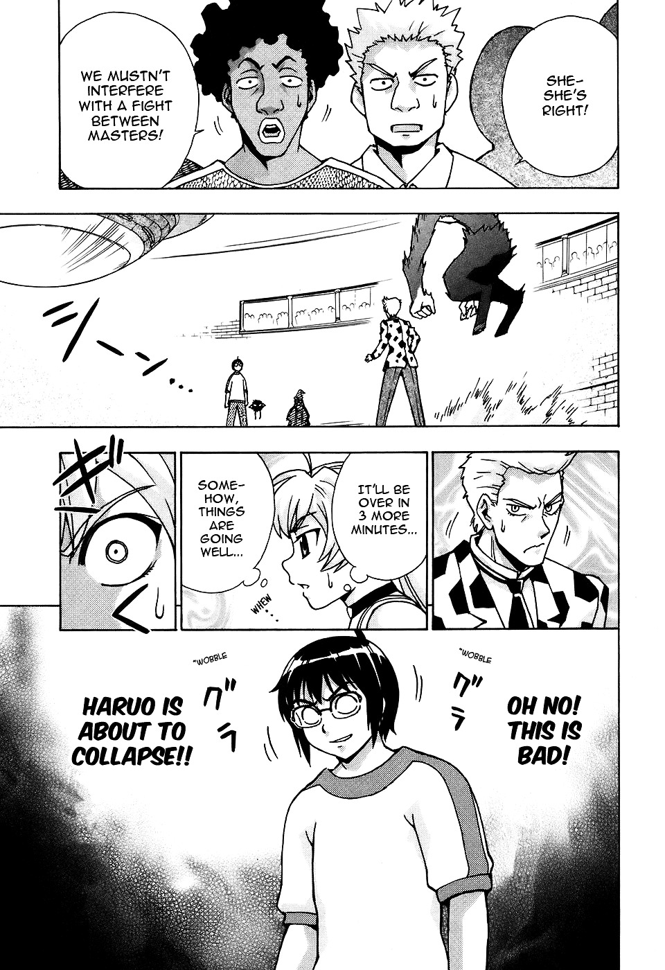 Magikano Chapter 27 page 35 - Chapter 27 : Flames of Magic Exam