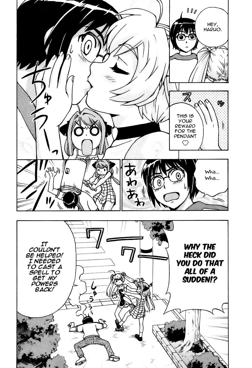 Magikano Chapter 27 page 40 - Chapter 27 : Flames of Magic Exam