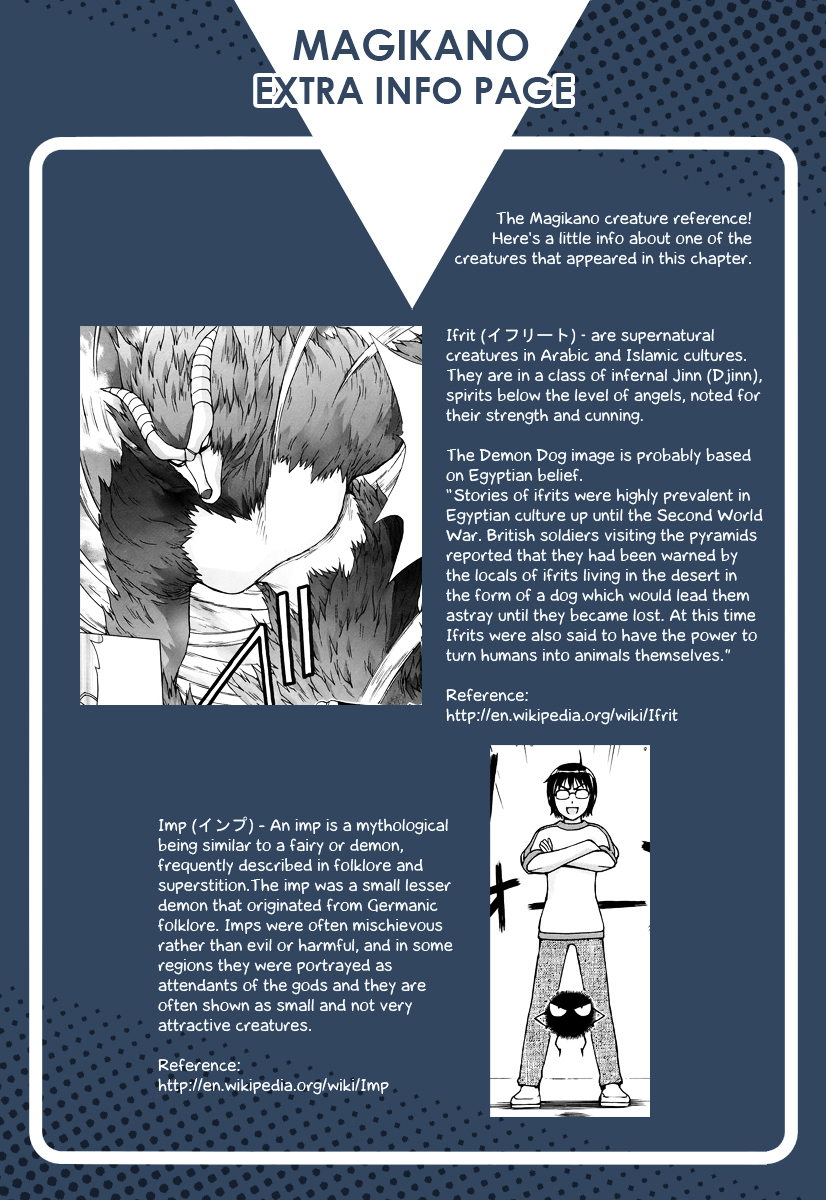 Magikano Chapter 27 page 41 - Chapter 27 : Flames of Magic Exam