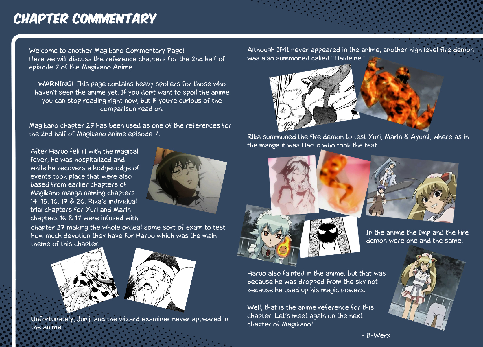 Magikano Chapter 27 page 42 - Chapter 27 : Flames of Magic Exam