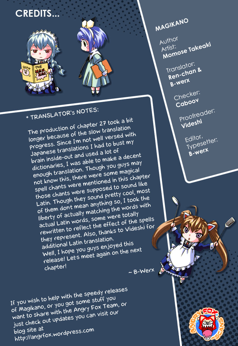 Magikano Chapter 27 page 43 - Chapter 27 : Flames of Magic Exam