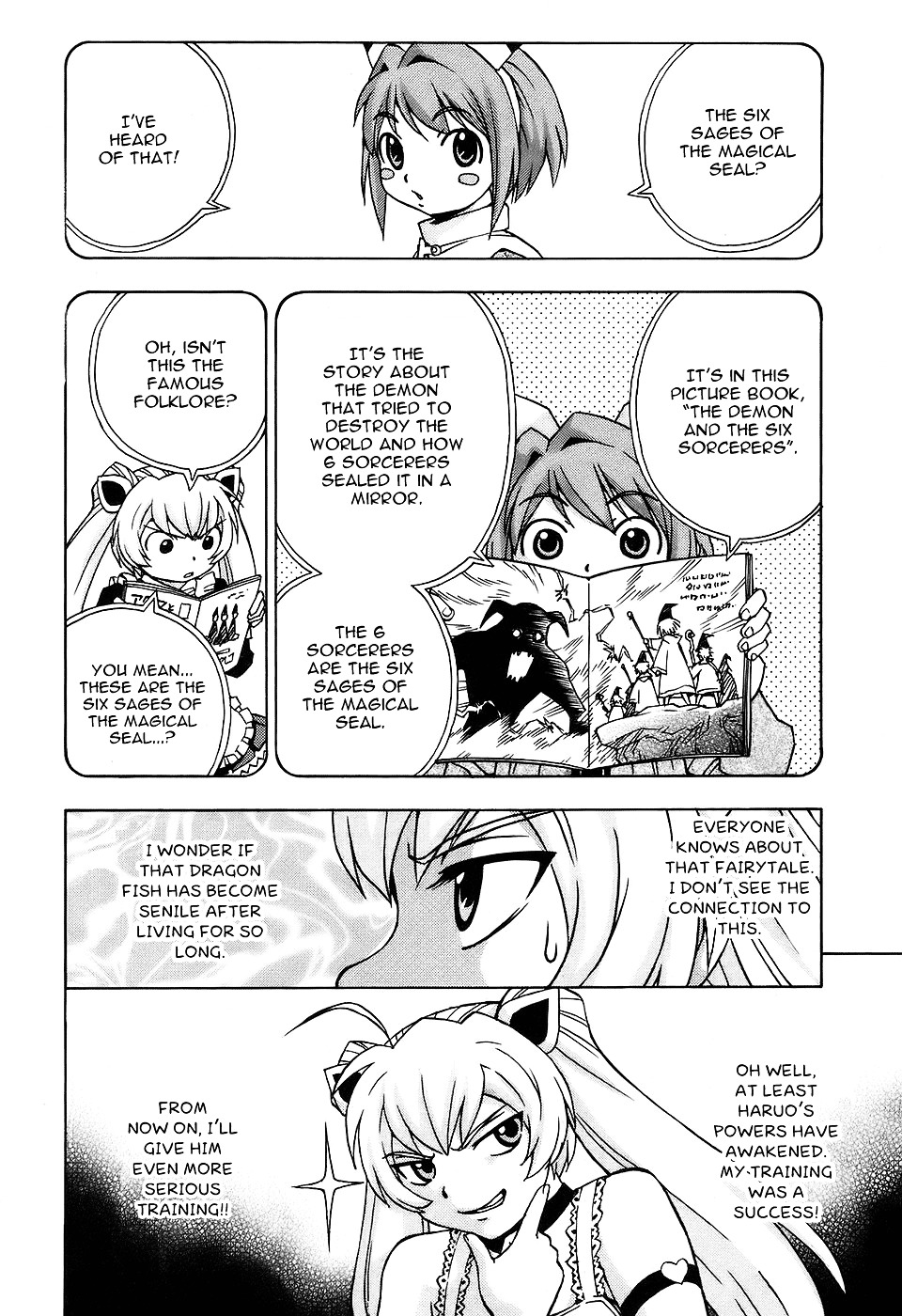 Magikano Chapter 27 page 5 - Chapter 27 : Flames of Magic Exam