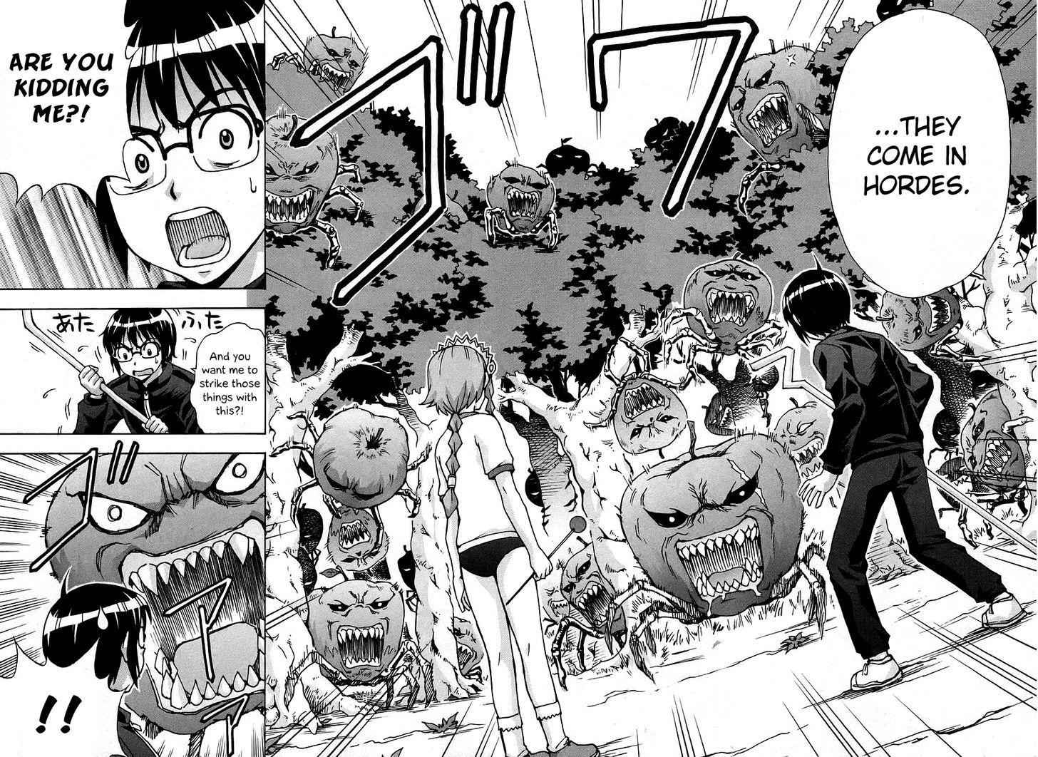 Magikano Chapter 34.2 page 13 - Chapter 34 v2 : Hunting in the Witch's Forest
