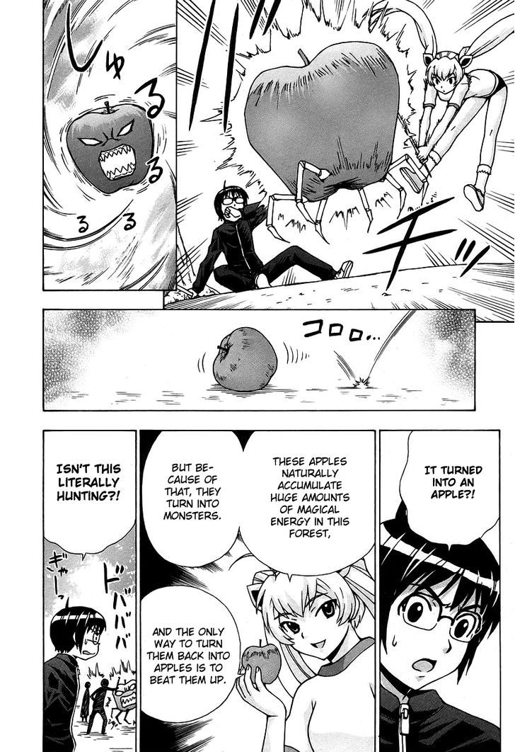 Magikano Chapter 34.2 page 14 - Chapter 34 v2 : Hunting in the Witch's Forest