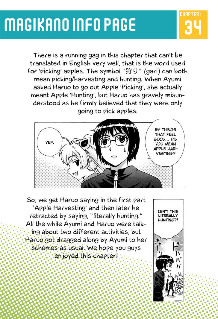 Magikano Chapter 34.2 page 40 - Chapter 34 v2 : Hunting in the Witch's Forest