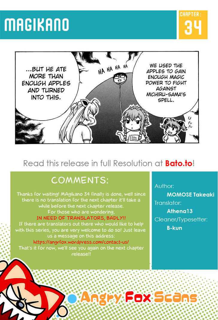 Magikano Chapter 34.2 page 41 - Chapter 34 v2 : Hunting in the Witch's Forest
