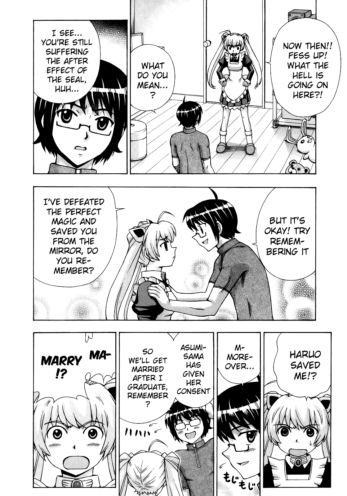 Magikano Chapter 50 page 17 - Chapter 50: Life or Death Crisis