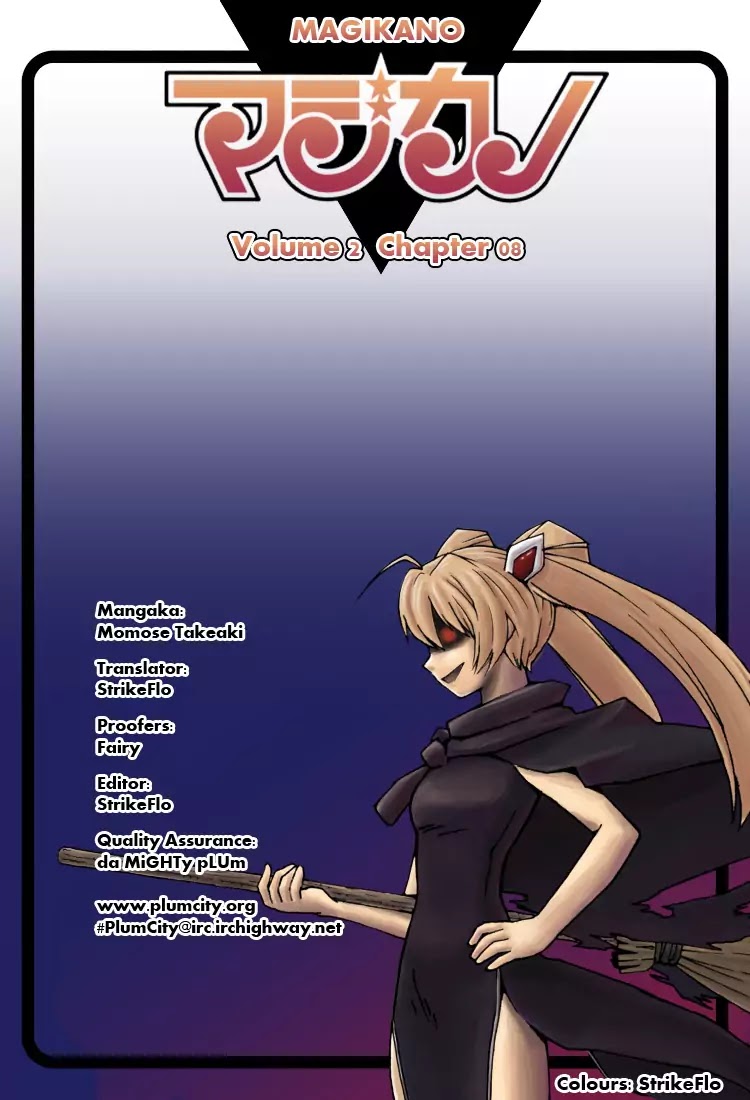 Magikano Chapter 8 page 36 - Chapter 8: Decisive Battle of Light and Darkness