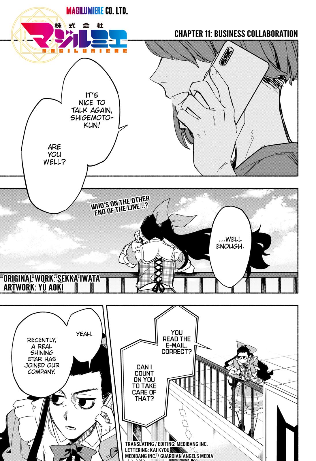 MagiLumiere Co., Ltd. Chapter 11 page 1 - Chapter 11