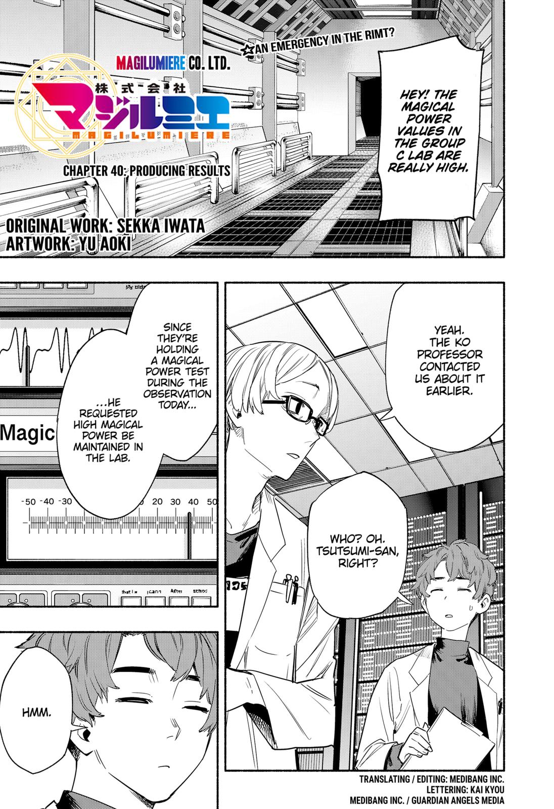 MagiLumiere Co., Ltd. Chapter 40 page 1 - Chapter 40