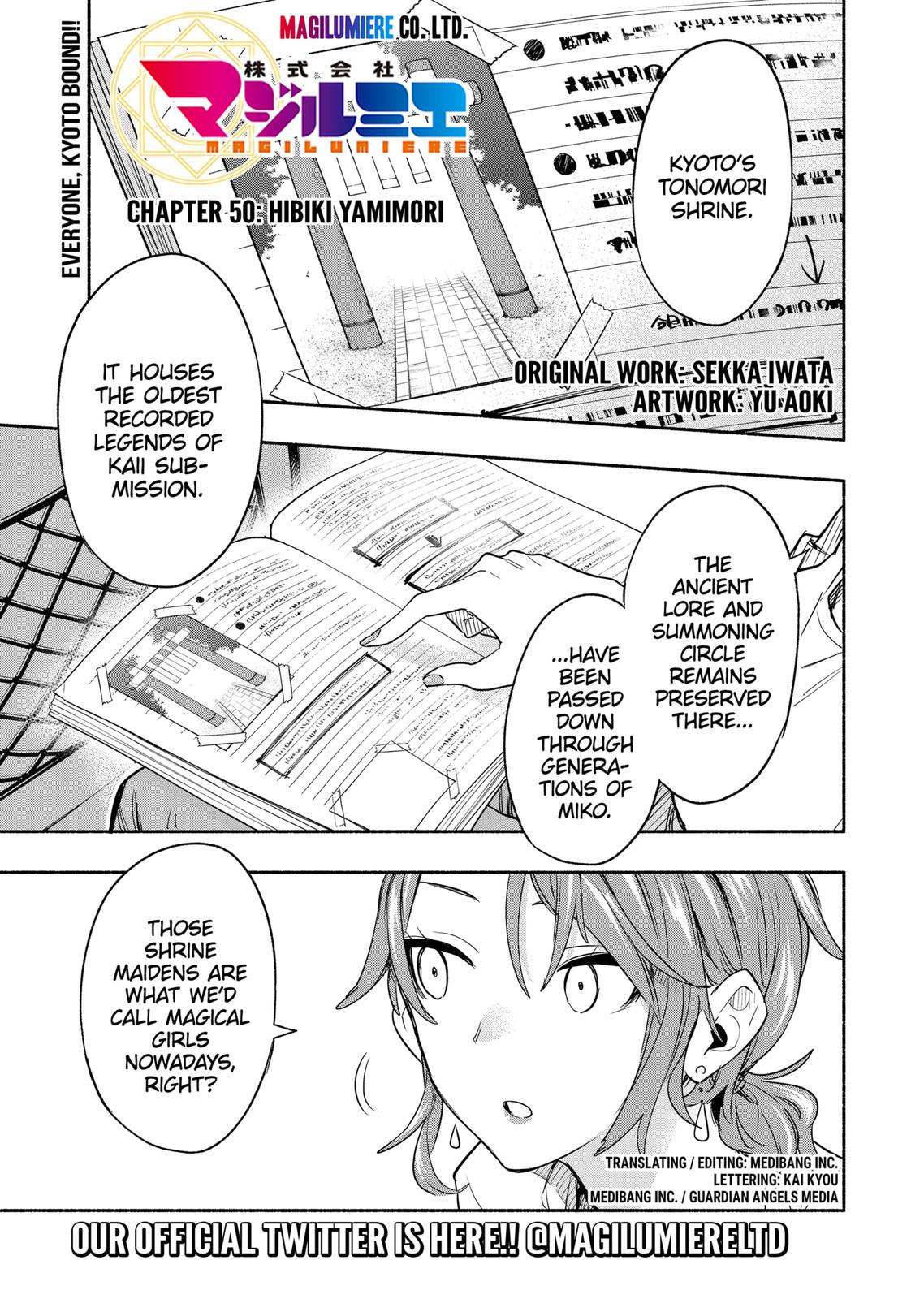 MagiLumiere Co., Ltd. Chapter 50 page 1 - Chapter 50