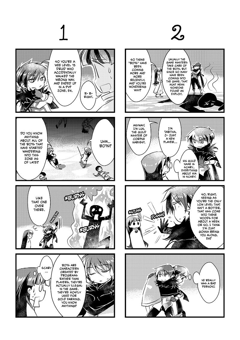 Magnolia Online Chapter 2.2 page 3 - Chapter 2 : (v2) Player Killer - Glitch Explorer