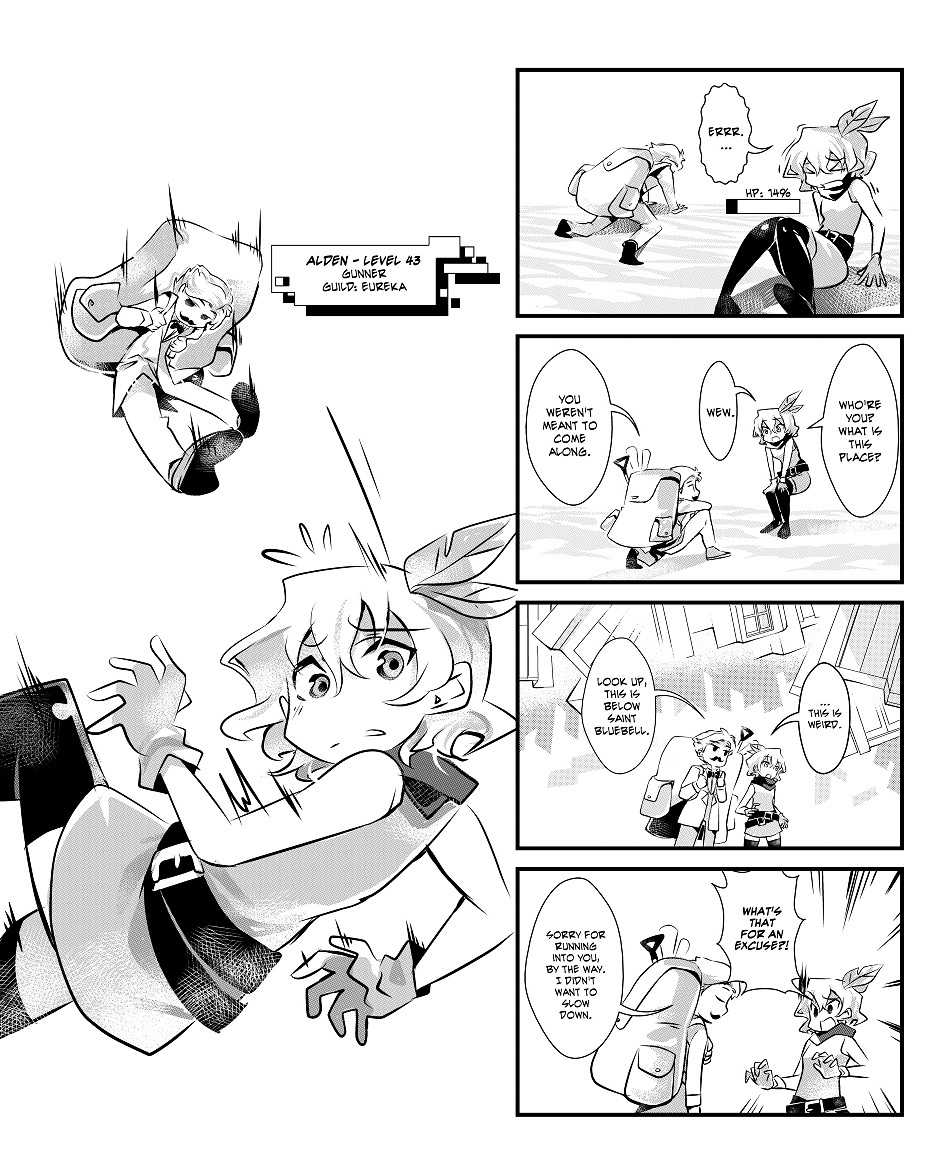 Magnolia Online Chapter 2.2 page 5 - Chapter 2 : (v2) Player Killer - Glitch Explorer