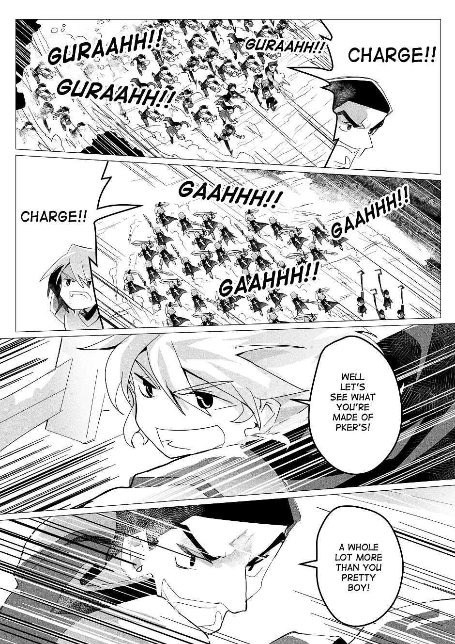 Magnolia Online Chapter 6 page 1 - Chapter 6 : The Battle of Murder Woods