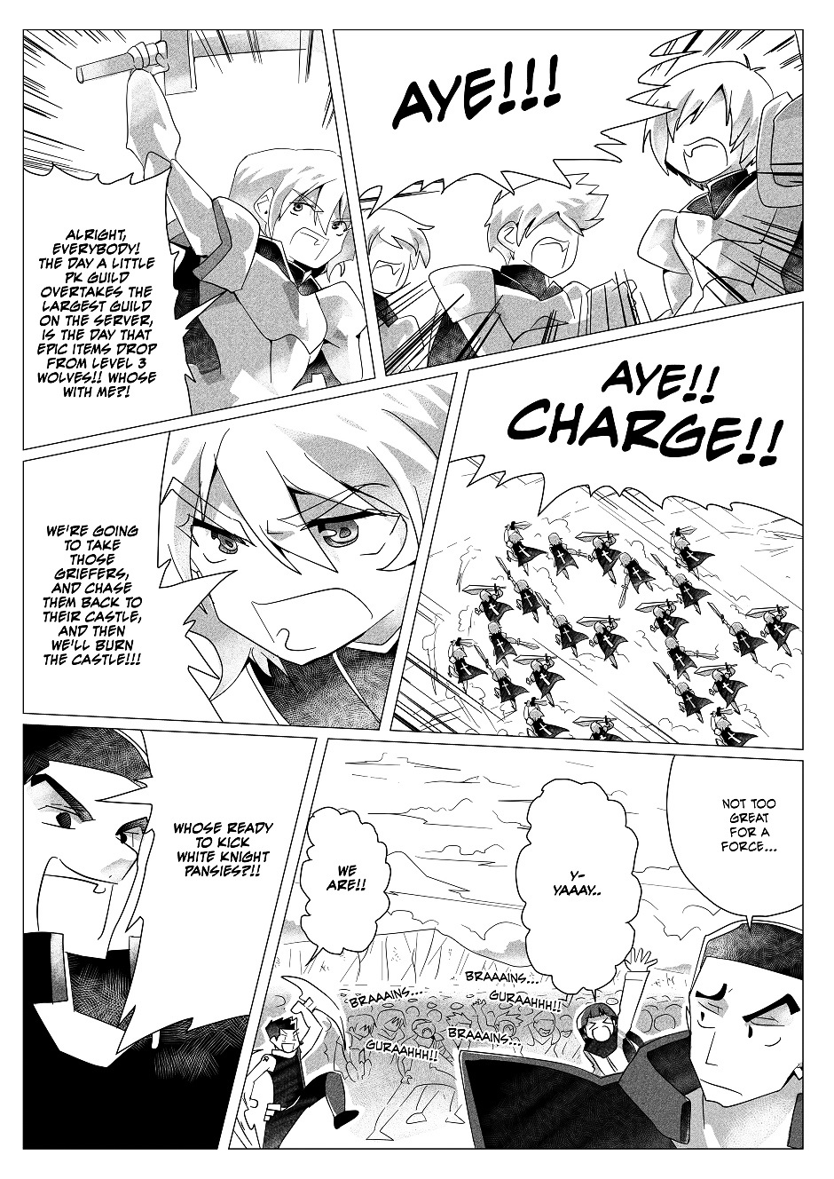 Magnolia Online Chapter 6 page 12 - Chapter 6 : The Battle of Murder Woods