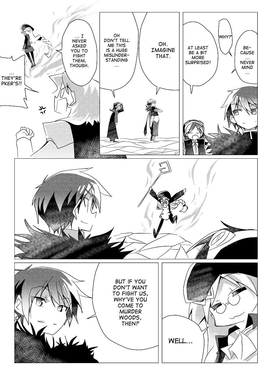 Magnolia Online Chapter 6 page 15 - Chapter 6 : The Battle of Murder Woods