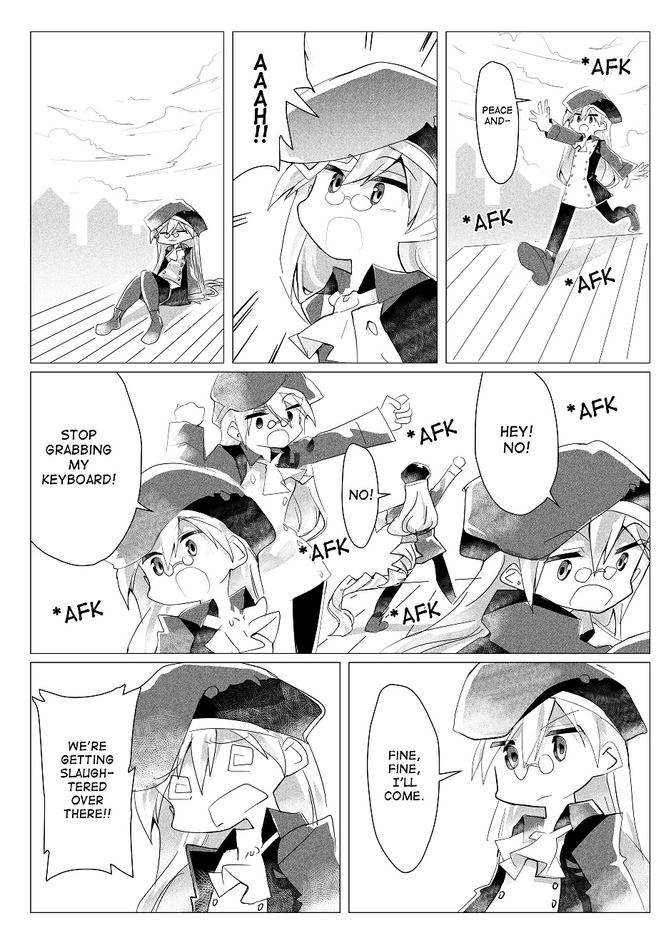 Magnolia Online Chapter 6 page 9 - Chapter 6 : The Battle of Murder Woods