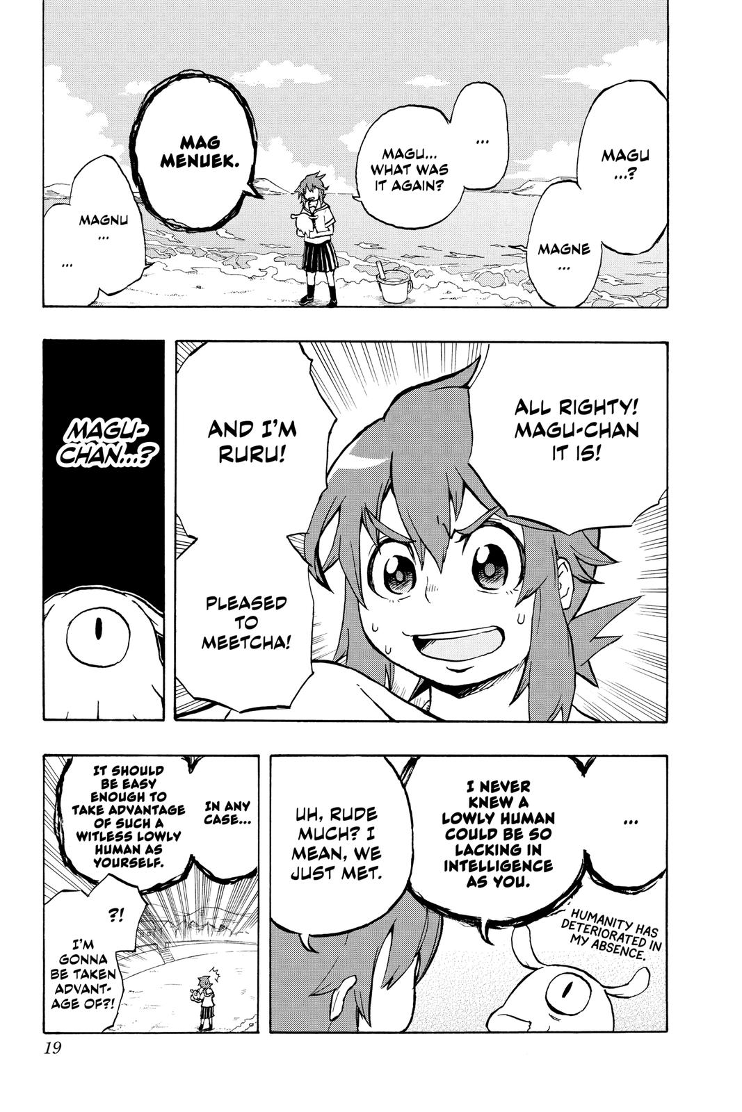 Magu-chan: God of Destruction Chapter 1 page 19 - Chapter 1