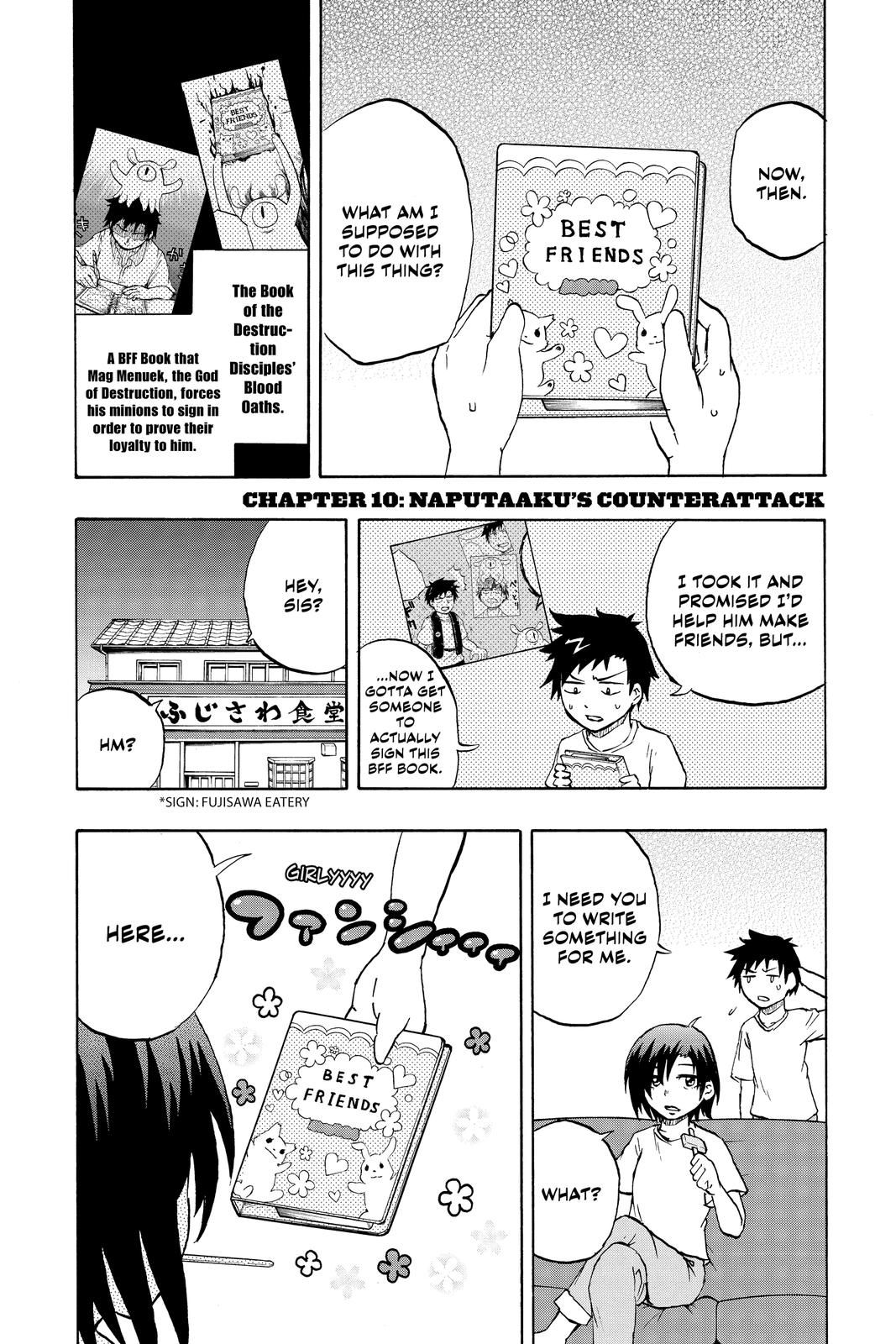 Magu-chan: God of Destruction Chapter 10 page 1 - Chapter 10