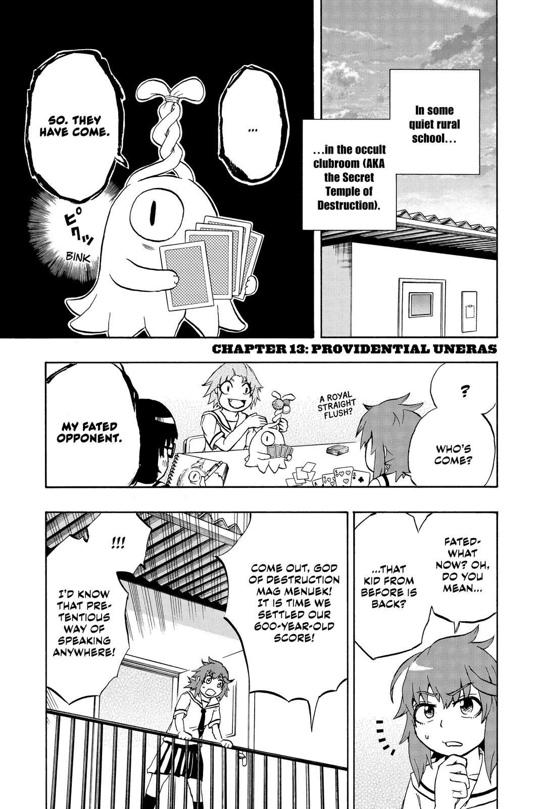 Magu-chan: God of Destruction Chapter 13 page 1 - Chapter 13