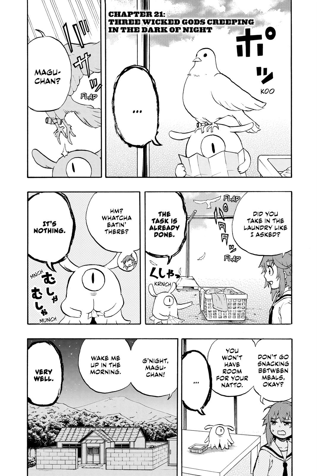 Magu-chan: God of Destruction Chapter 21 page 1 - Chapter 21