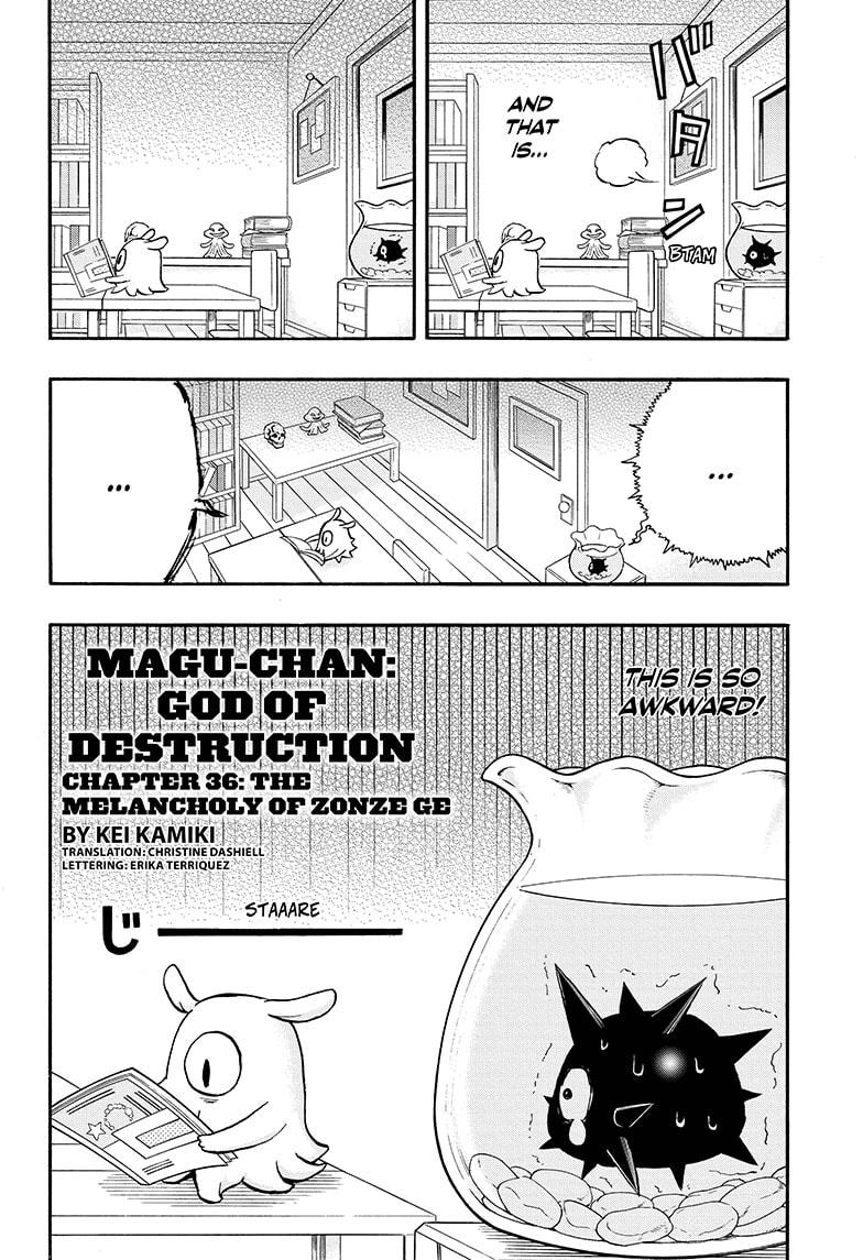 Magu-chan: God of Destruction Chapter 36 page 2 - Chapter 36
