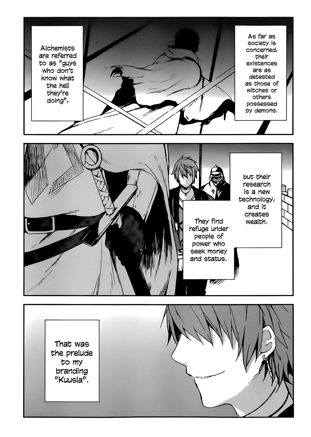 Magudala de Nemure Chapter 1 page 14 - Chapter 1: The Unsleeping Alchemist And The White Holy Woman