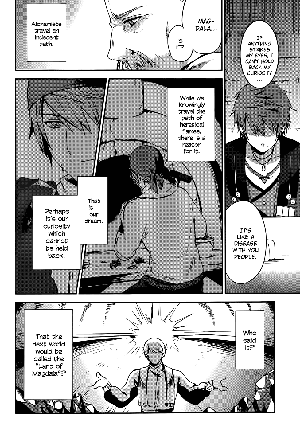 Magudala de Nemure Chapter 1 page 21 - Chapter 1: The Unsleeping Alchemist And The White Holy Woman