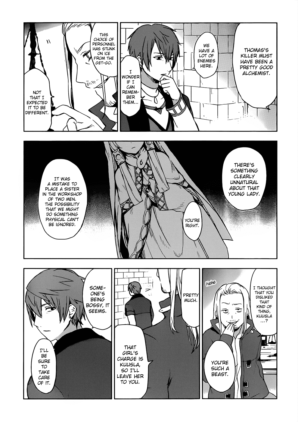 Magudala de Nemure Chapter 2 page 5 - Chapter 2: The Holy Woman - Ul Fenesis