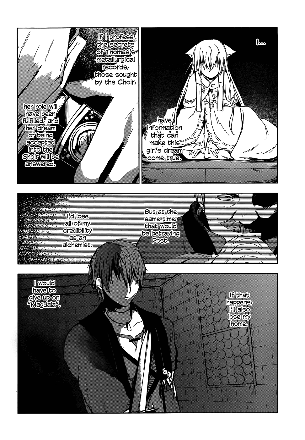 Magudala de Nemure Chapter 5 page 12 - Chapter 5: The Cursed Holy Woman