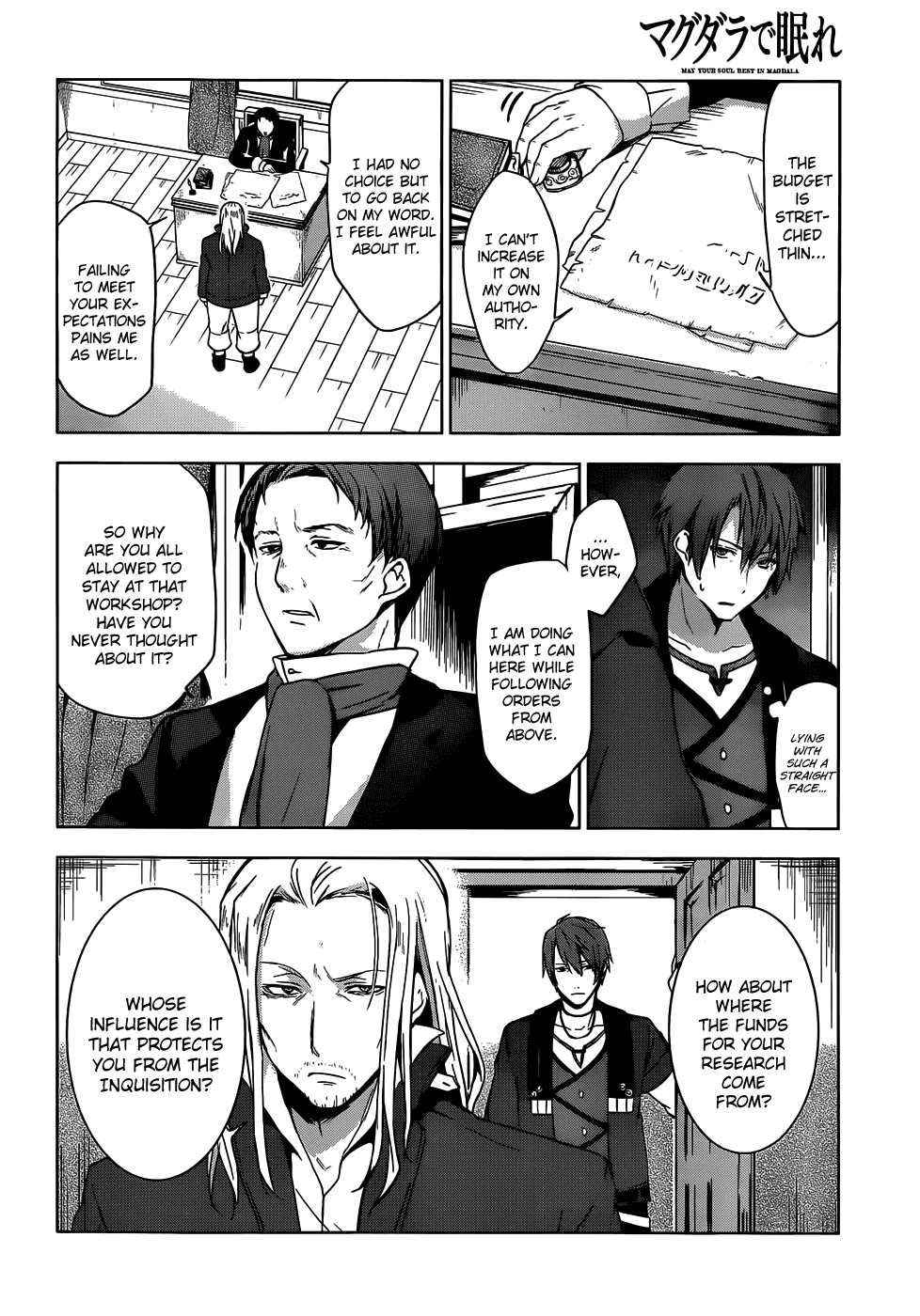 Magudala de Nemure Chapter 8 page 29 - Chapter 8: One's Place on the Scales