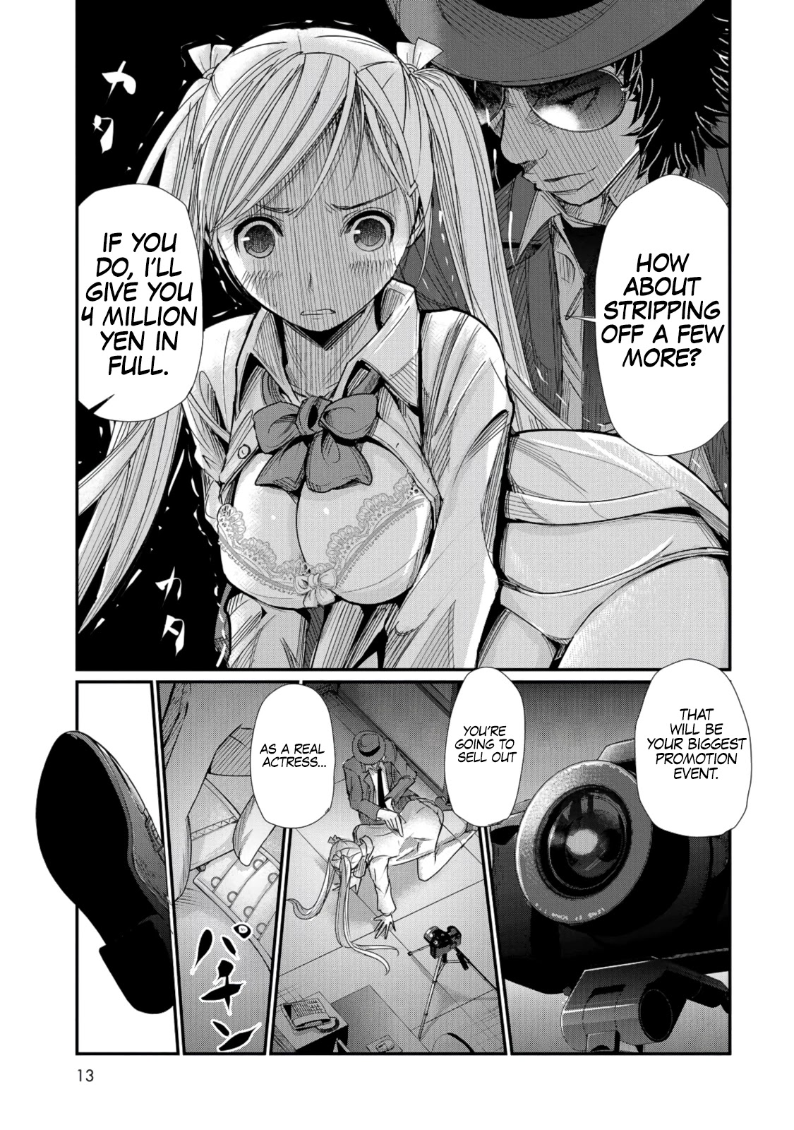 Maguro-Shoujo Chapter 1 page 10 - Chapter 1: The Girl Who Falls
