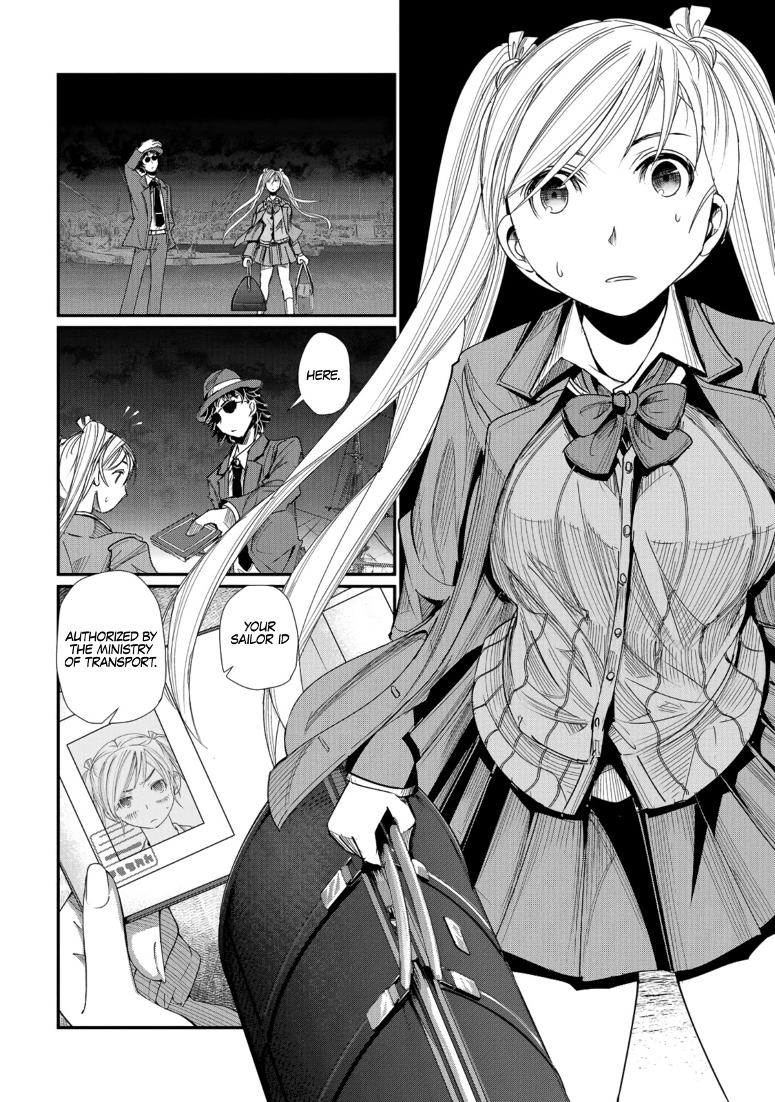 Maguro-Shoujo Chapter 1 page 15 - Chapter 1: The Girl Who Falls