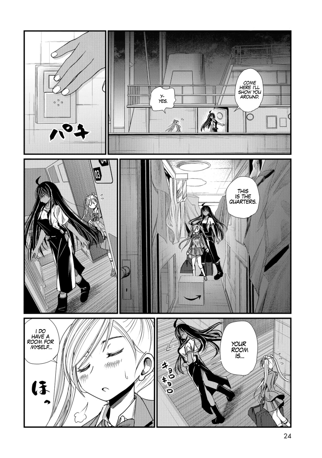Maguro-Shoujo Chapter 1 page 21 - Chapter 1: The Girl Who Falls
