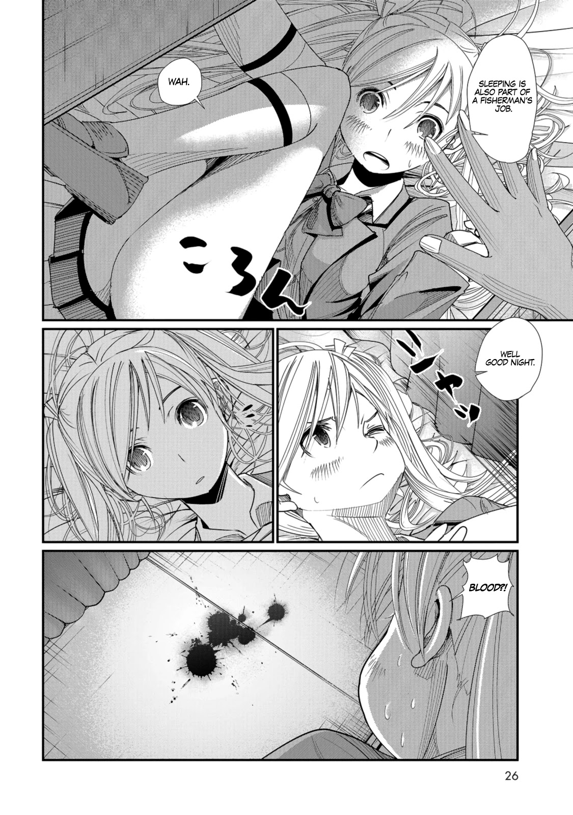 Maguro-Shoujo Chapter 1 page 23 - Chapter 1: The Girl Who Falls