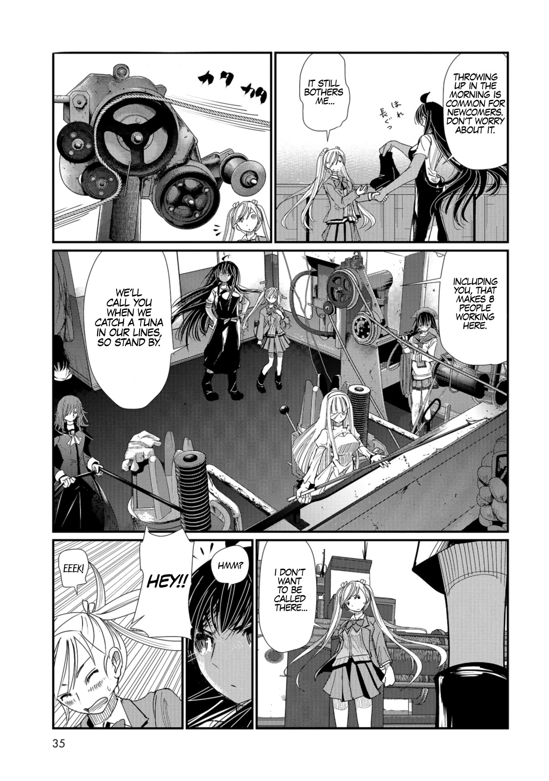 Maguro-Shoujo Chapter 1 page 32 - Chapter 1: The Girl Who Falls